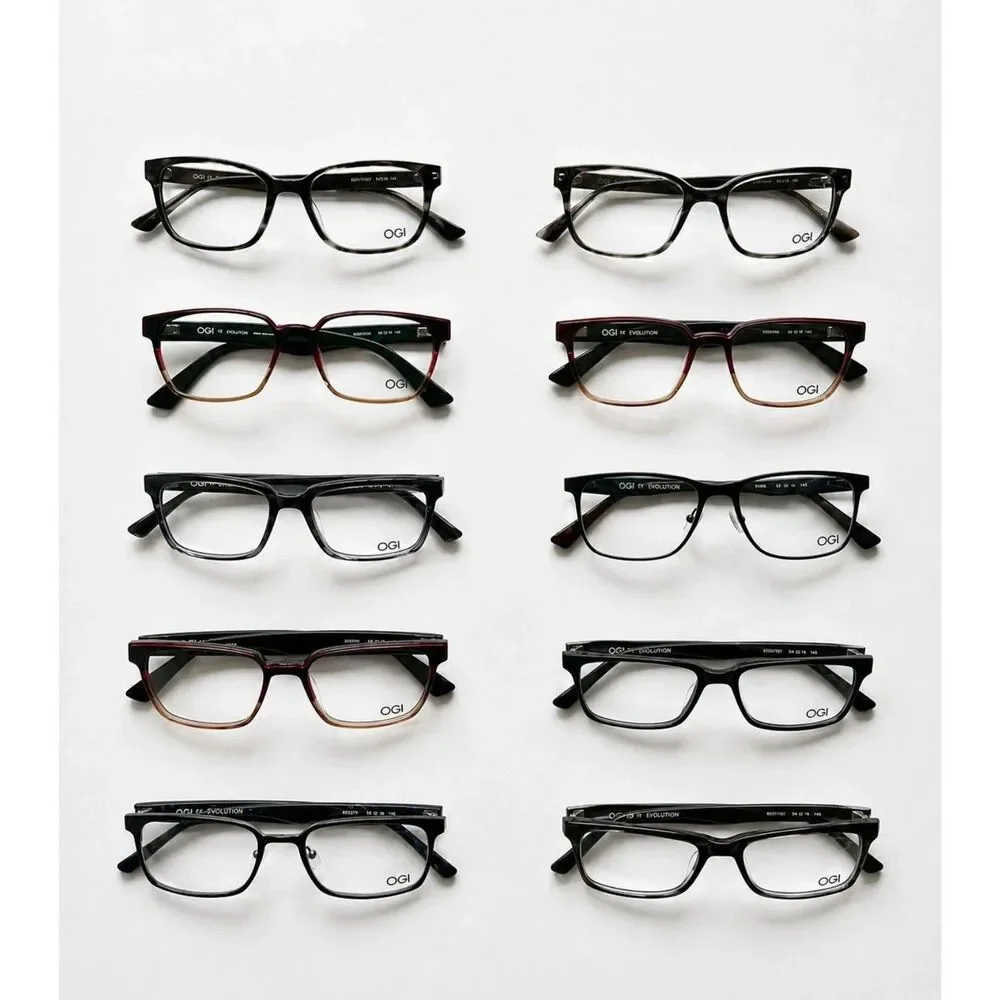 Reseller Lot 50 Pairs OGI Mens Womens Kids Eyeglasses Frames Japan-Never Worn